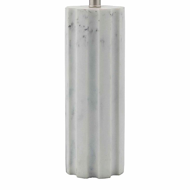 Erebus marble effect table lamp - British product