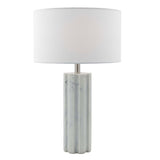 Erebus marble effect table lamp - British product