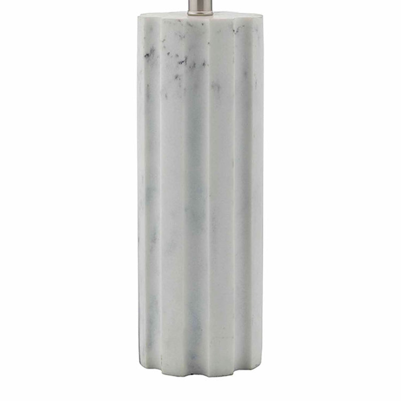 Erebus marble effect table lamp - British product