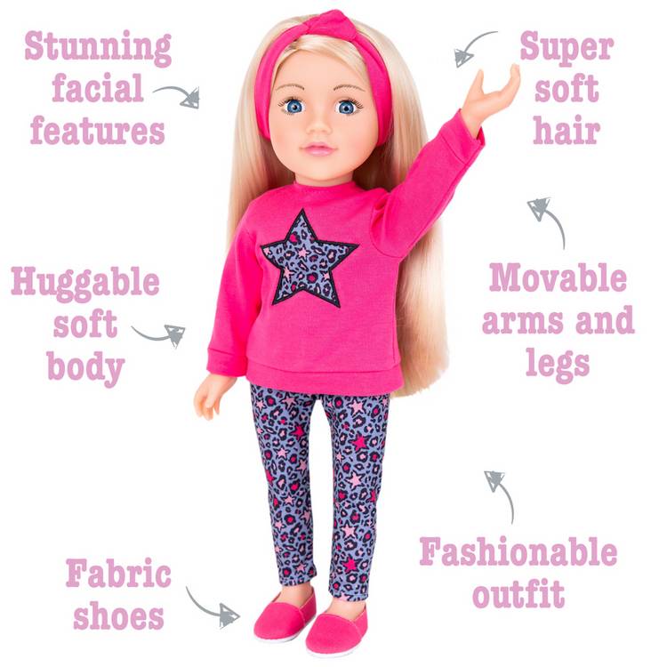 DesignaFriend Emmie fashion doll 18 inch (British brand)
