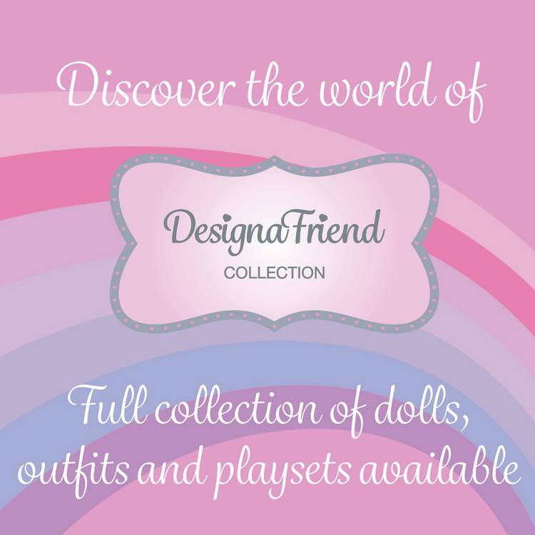 DesignaFriend Emmie fashion doll 18 inch (British brand)