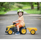 EVO JCB tractor with trailer ride-on 6V - British product