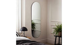 Argos Habitat Black Frameless Oval Wall Mirror 150x50cm- Buy online at McGrocer