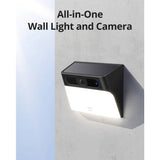 eufy S120 solar wall light camera, imported from the UK
