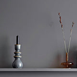 Bloomingville candle holder grey 19cm, UK version