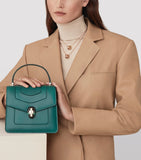 Bvlgari Serpenti Forever top-handle bag made in Italy - British product