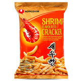 Nongshim shrimp flavoured cracker original, UK version