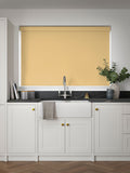 Mellow Yellow Echo blackout roller blind, UK version