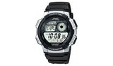 Argos Casio World Time LCD Black Resin Strap Watch- Buy online at McGrocer