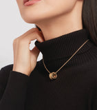 Bvlgari B.zero1 yellow gold diamond necklace, imported from the UK