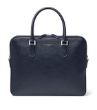 Aspinal of London Mount Street briefcase leather bag (British brand)