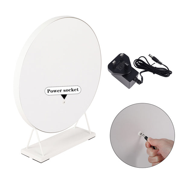 Livingandhome Vanity Mirror with LED Lights, UK version
