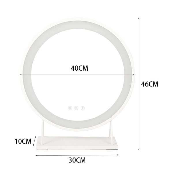 Livingandhome Vanity Mirror with LED Lights, UK version
