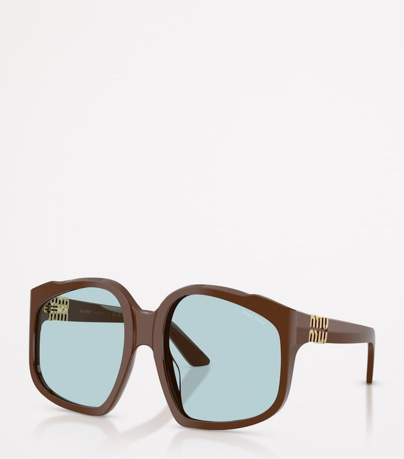 Miu Miu oversized designer acetate sunglasses, UK version