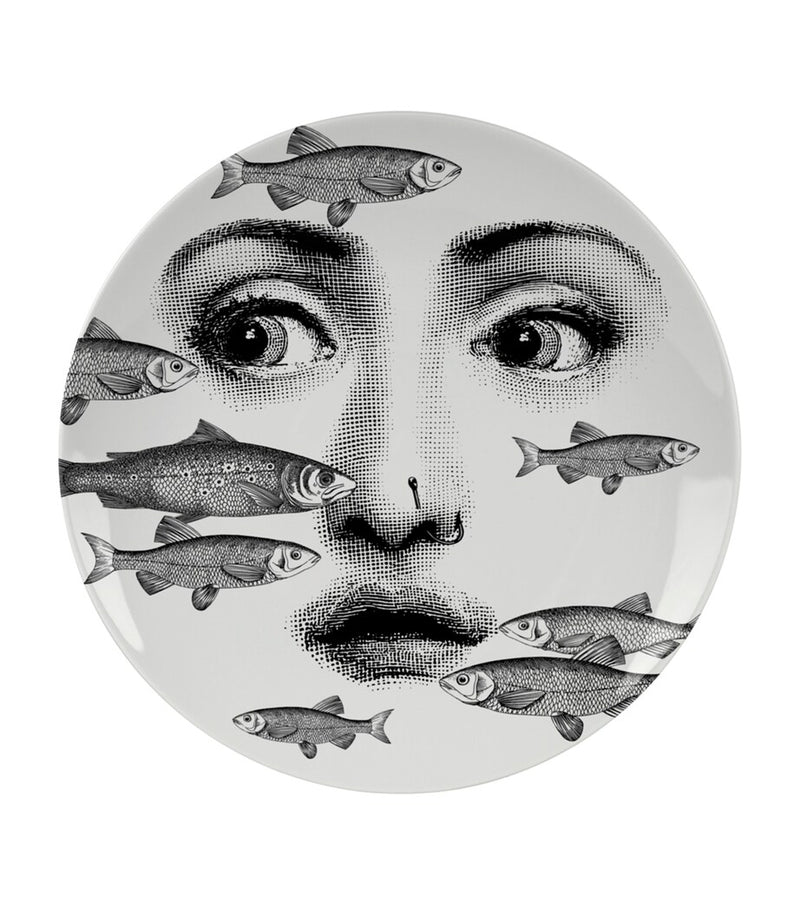 Fornasetti wall plate Tema e Variazioni 26cm - British product