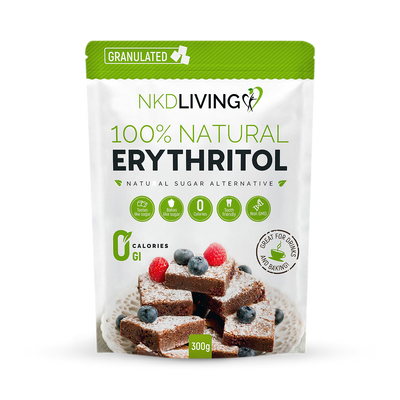 Holland & Barrett NKD Living Natural Erythritol Granulated Sweetener 300g- Buy online at McGrocer