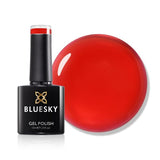 Bluesky red gel polish For The Record - British product