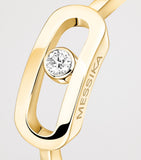 Messika Move Uno ring yellow gold diamond 0.06ct, UK version