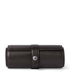 Brunello Cucinelli leather watch case with suede cylinder - British product