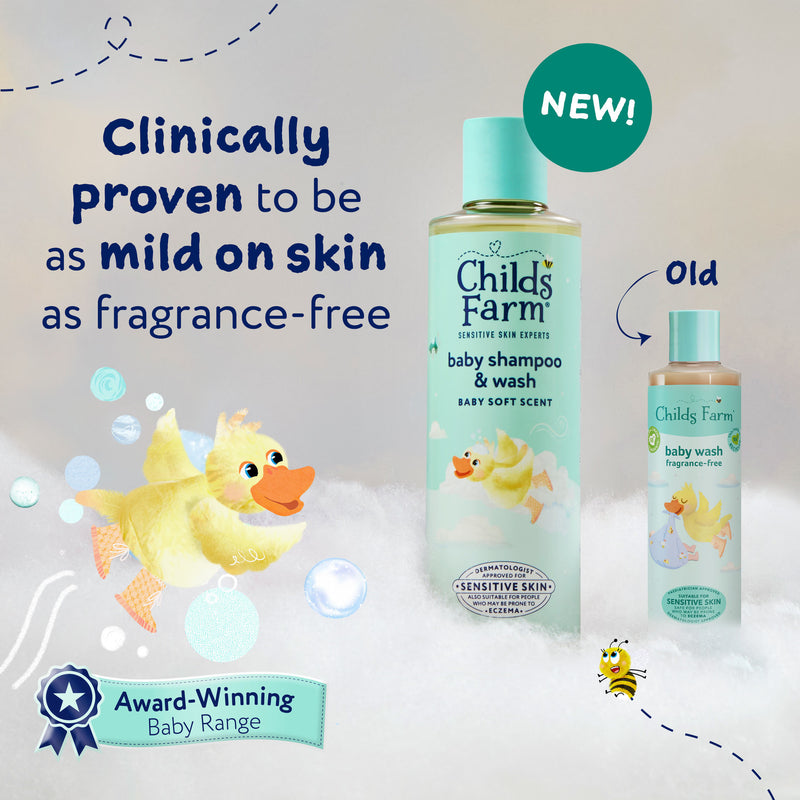 Childs Farm baby bubble bath Baby Soft Scent 250ml - British product