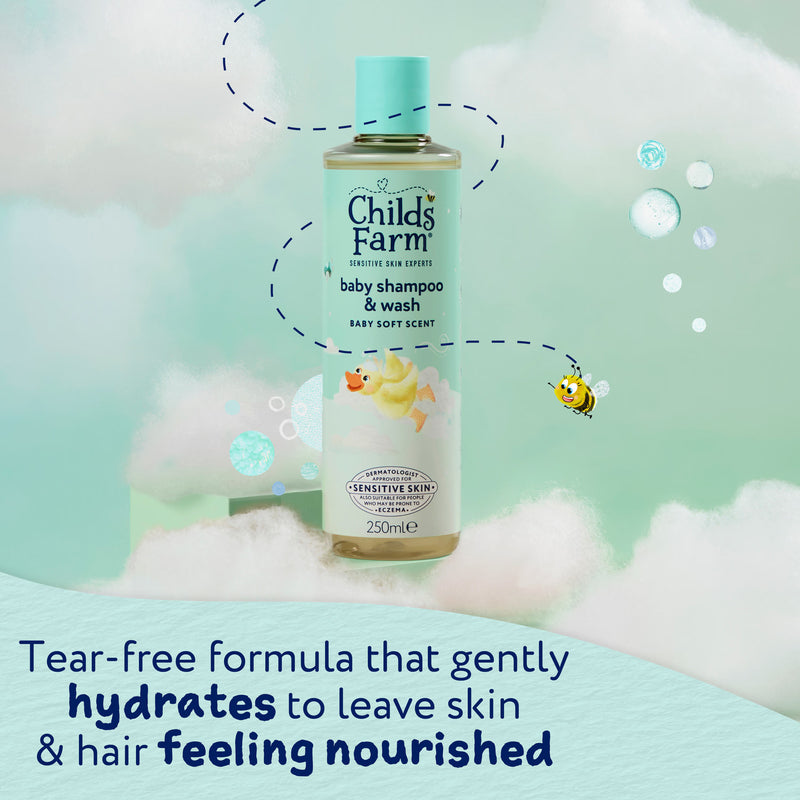 Childs Farm baby bubble bath Baby Soft Scent 250ml - British product
