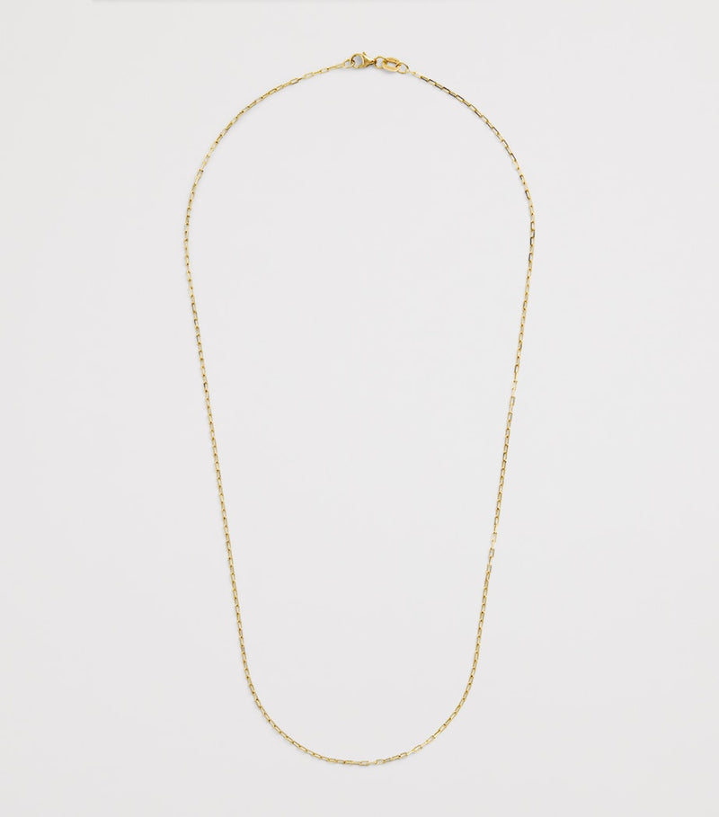 Jade Trau yellow gold chain necklace, imported from the UK