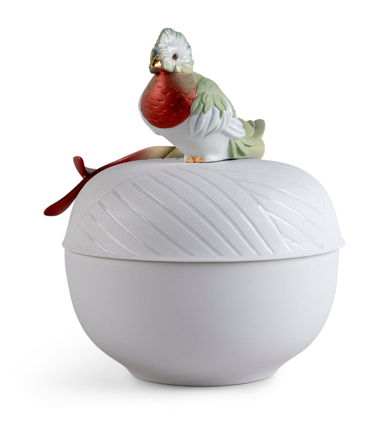 Lladró porcelain quetzal box, UK version