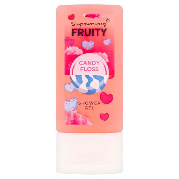 Superdrug fruity candyfloss shower gel 50ml - British product