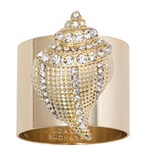 Harrods Joanna Buchanan Shell Napkin Rings Set of 2 Table Decorations- Buy online at McGrocer