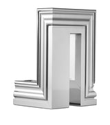 Harrods Christofle Perspectives 2-Light Candelabra H18cm x W12cm x D10.5cm- Buy online at McGrocer
