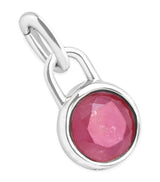 Harrods Astrid & Miyu Rhodium-Plated October Birthstone Charm- Buy online at McGrocer