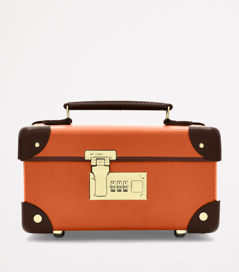 Globe-Trotter compact jewellery travel case with combination lock and removable tray, UK version