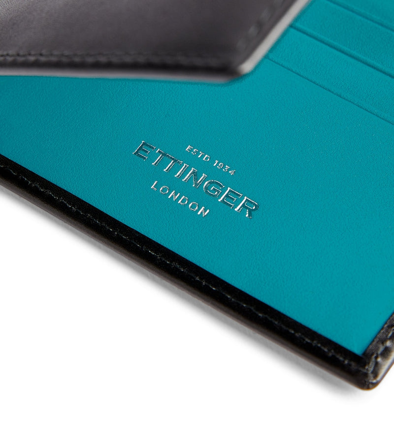 Ettinger Sterling bifold leather wallet (British brand)