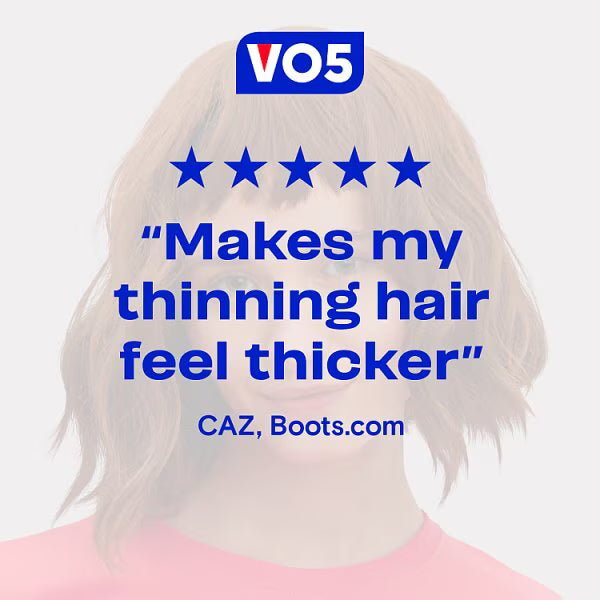 Vo5 Volume Boost Gel Spray hair styling 200ml (British brand)