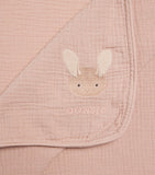 Donsje Muslin Embroidered Ploekie Baby Blanket - British product
