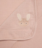 Donsje Muslin Embroidered Ploekie Baby Blanket - British product