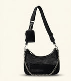 Prada Re-Edition 2005 shoulder bag in mesh and leather - British product