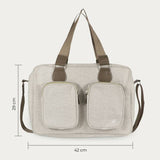 My Babiie changing bag oatmeal herringbone, imported from the UK