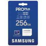 Samsung PRO Plus 256GB micro SDXC memory card, UK version