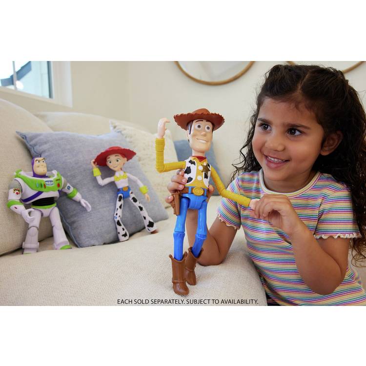 Disney Pixar Toy Story Woody large scale figure, UK version