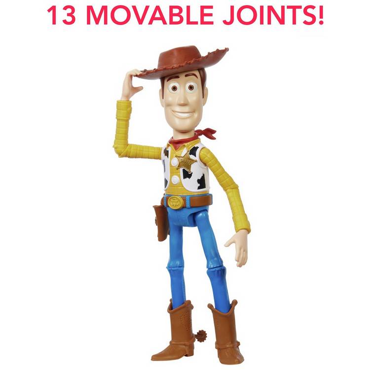 Disney Pixar Toy Story Woody large scale figure, UK version