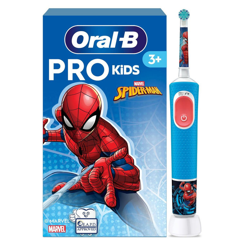 Oral-B Spider-Man kids electric toothbrush blue, UK version