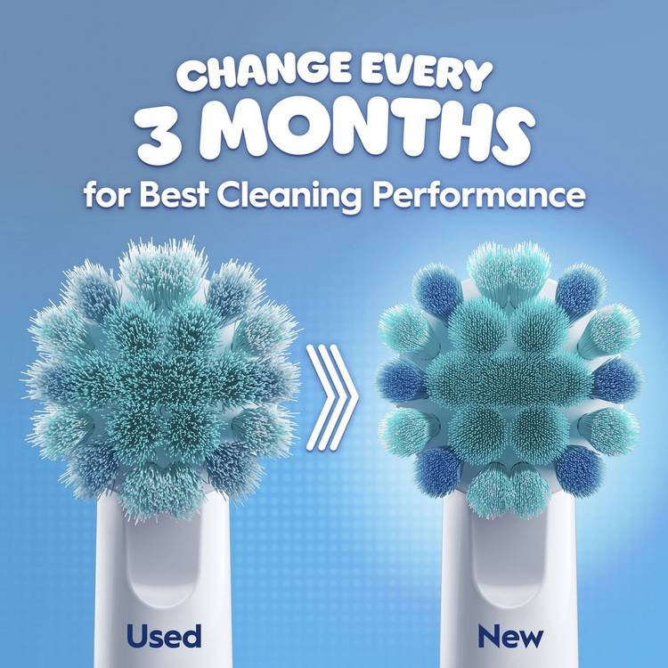 Oral-B Spiderman kids toothbrush heads 4 pack (British brand)