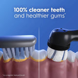 Oral-B iO3 dual pack electric toothbrush black and blue - British product