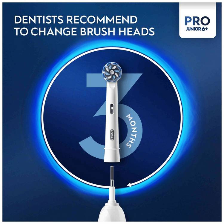 Oral-B Junior kids electric toothbrush green (British brand)