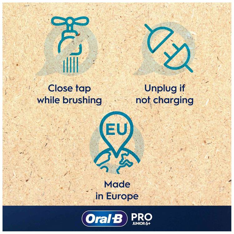 Oral-B Junior kids electric toothbrush green (British brand)