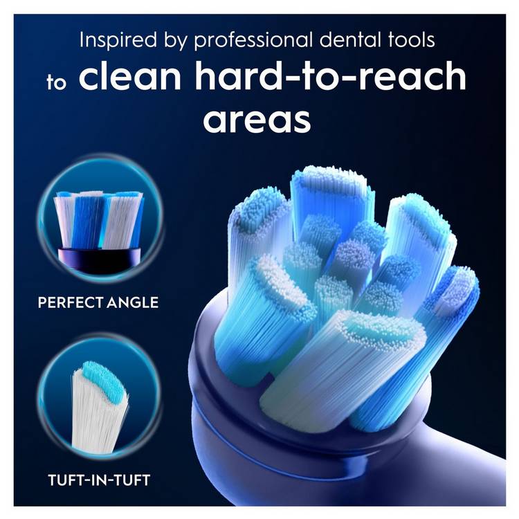 Oral-B iO Ultimate Clean toothbrush heads 2 Pack, imported from the UK