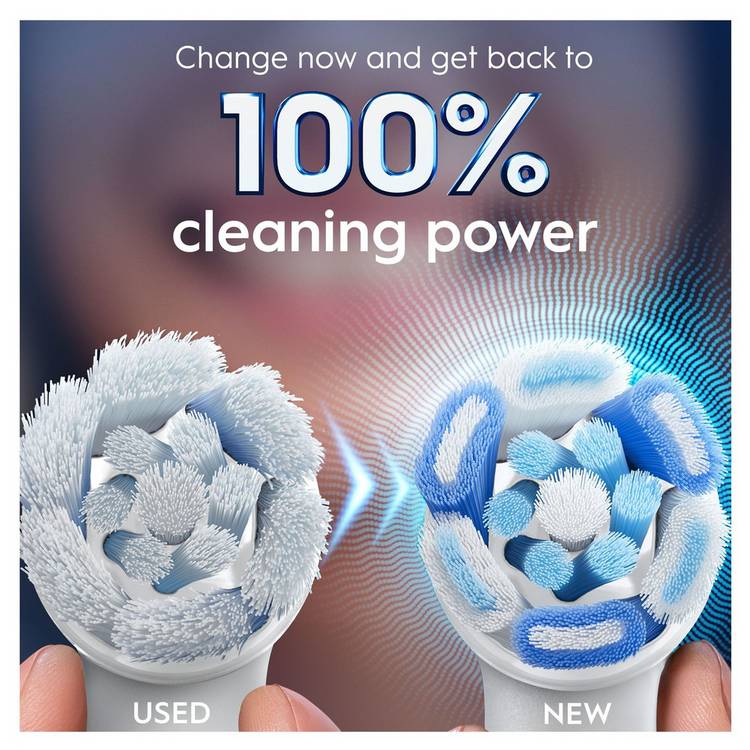 Oral-B iO Ultimate Clean toothbrush heads 2 Pack, imported from the UK
