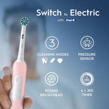 Oral-B Pro 1 electric toothbrush pink, UK version