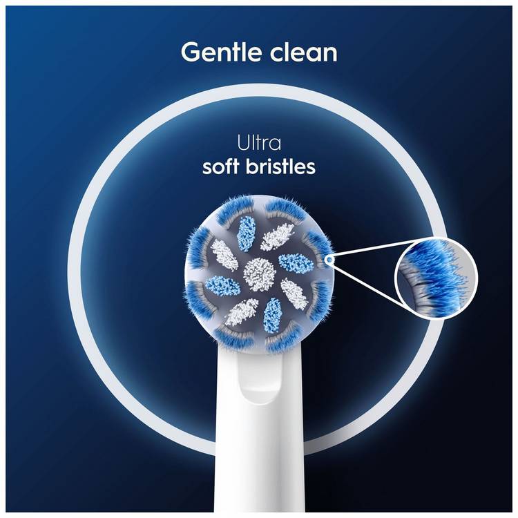 Oral-B Pro Sensitive Clean toothbrush heads 4 pack (British brand)